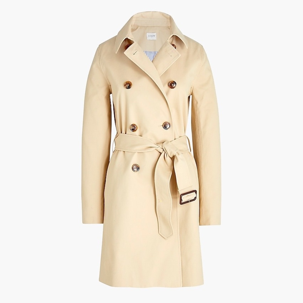 J crew trench coat